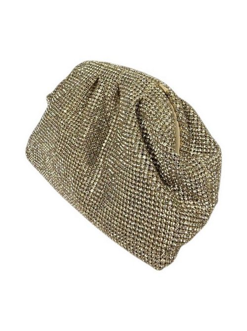 women's gold rhinestone clutch Twenty Fourhaitch | PETRAORO
